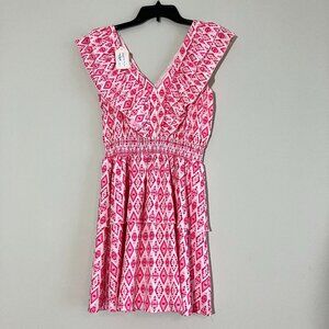 Shake It Up Pink / White mini dress